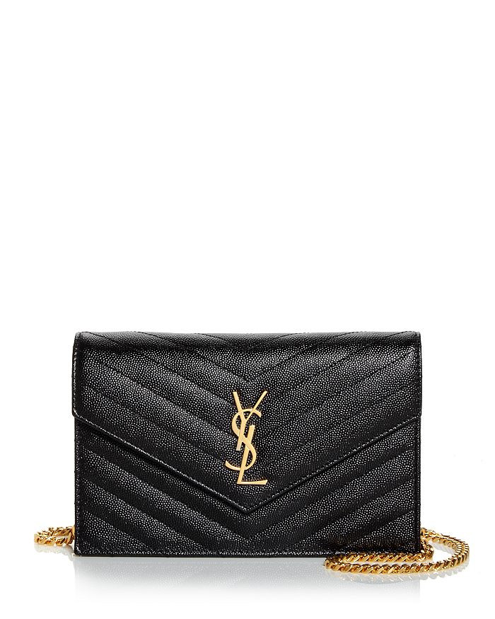 Envelope Quilted Leather Chain Wallet | Bloomingdale's (US)