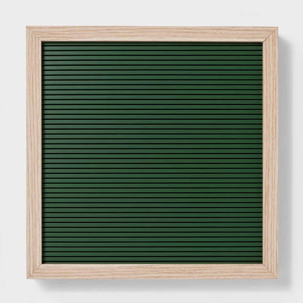 12""x 12"" Letterboard Green - Room Essentials | Target