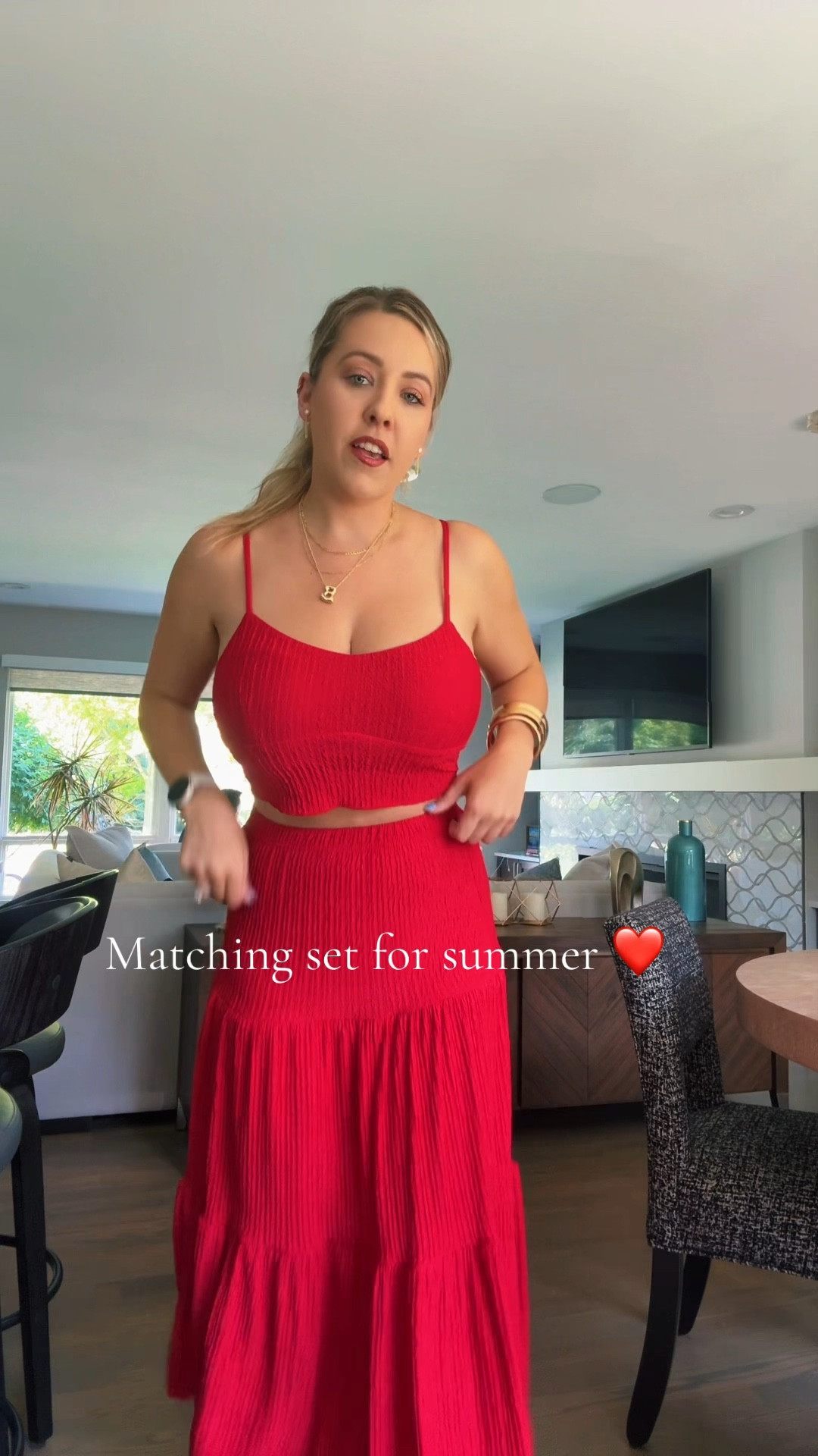 Maxi skirt
Matching skirt set
Matching set
Summer fashion
Summer outfit


Women's 2 Piece Maxi Skirt Sets Textured Cami Crop Top Ruffle Hem Flowy Midi Skirt Going Out Outfits 2025

#LTKStyleTip #LTKTravel #LTKFindsUnder50