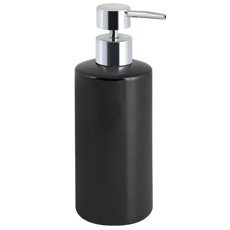 Mainstays Basic Ceramic Lotion Pump Rich Black | Walmart (US)