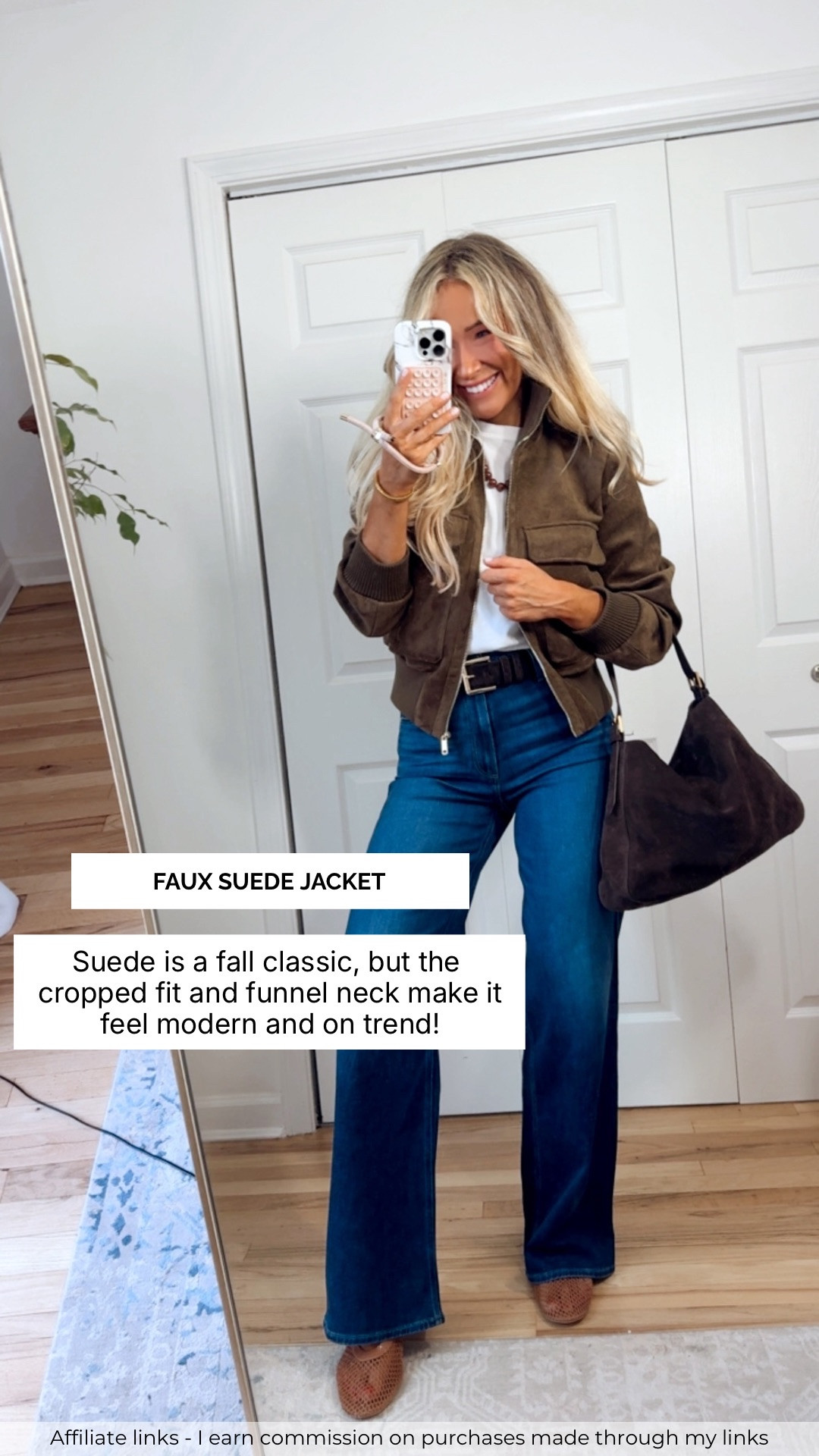 Affiliate links - I earn commission on purchases made through my links

Zara faux suede jacket brown viral