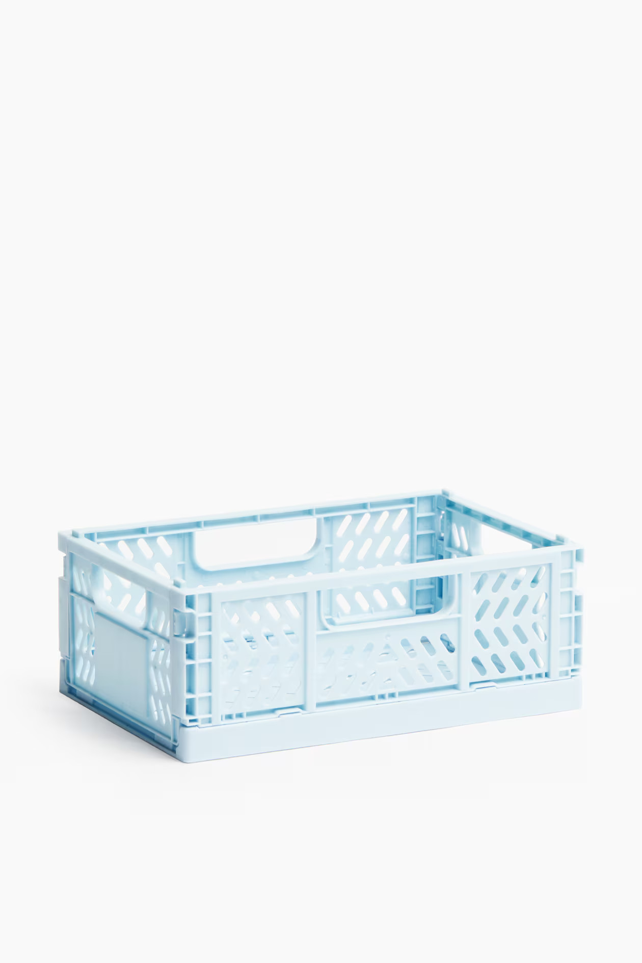 Foldable Storage Crate - Light blue - Home All | H&M US | H&M (US + CA)
