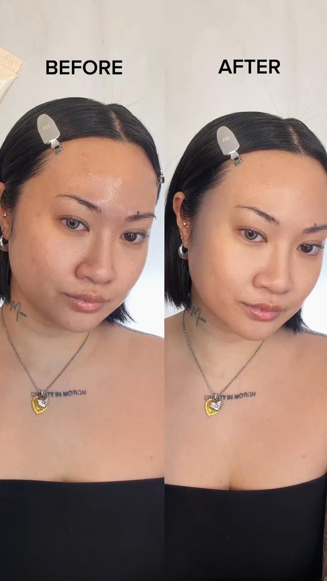 Armani skin tint shade “L2” (a neutral pink). Pump for easy depositing, blends seamlessly, hydrates, buildable, and adds the right touch of luminosity to the skin without being overly dewy.  It’s natural but covers enough to brighten and even out the skin tone. A nice skin tint that lets your skin breathe if you want to take a break from heavier foundations or would like something for a minimalist, healthy look. 
* hyaluronic acid (hydration) 
* niacinamide (texture & brightening) 
#skintint #naturalfoundation #lightweightfoundation #naturalmakeup #makeuptutorial 

#LTKBeauty #LTKgrwm #LTKFindsUnder50