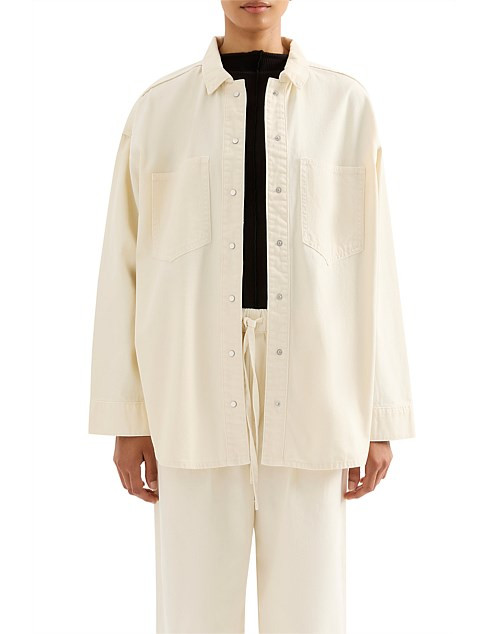 Nude Lucy Esme Denim Overshirt | David Jones | David Jones (Australia & New Zealand)