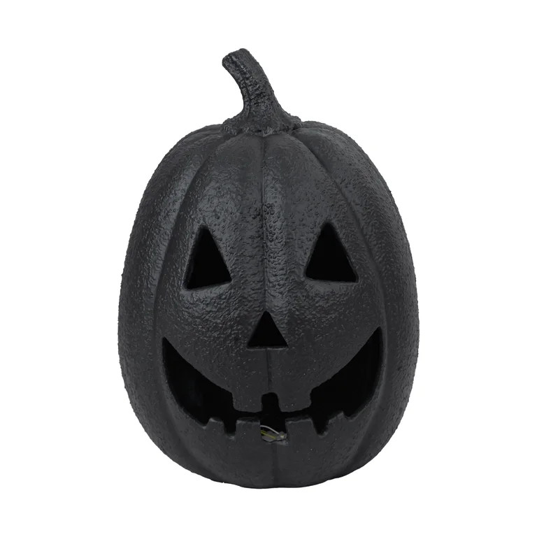My Texas House Jack-o'-Lantern Tabletop Decoration, Black, 13" | Walmart (US)
