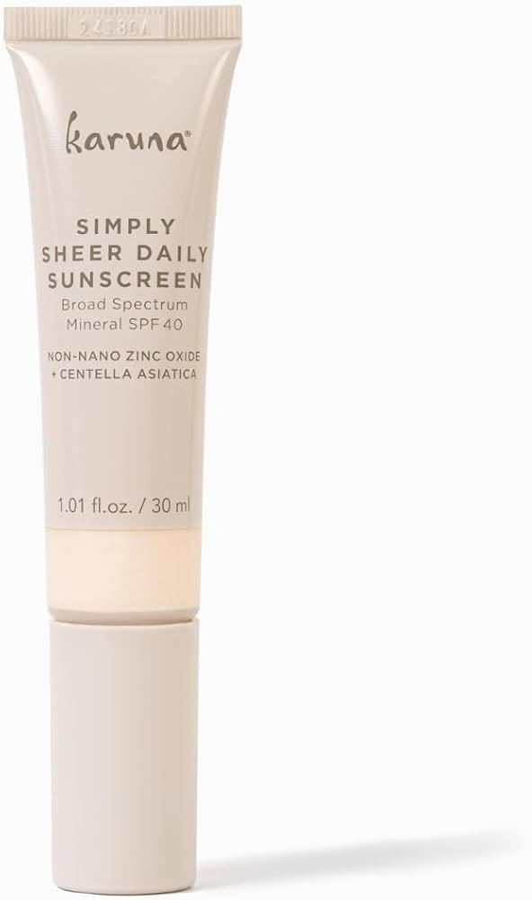 Karuna - Simply Sheer Daily Mineral Sunscreen SPF 40, Non-greasy Formula, Fragrance & Silicone-Fr... | Amazon (US)