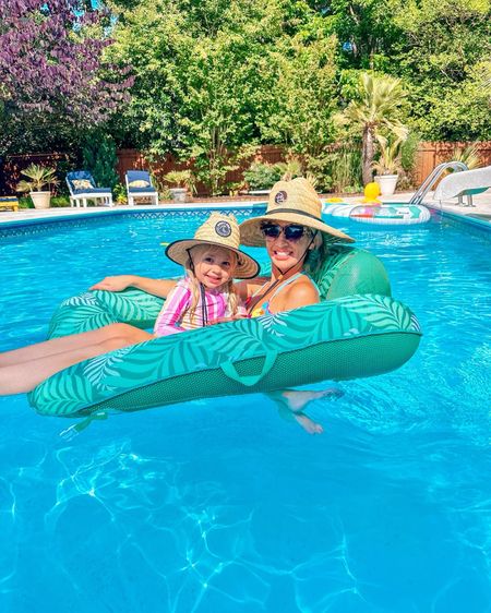 The cutest zero gravity pool lounger. If you love plants and you need this! Target and ruffle butts swimsuits with our hats for summer 

#LTKKids #LTKSwim #LTKParties