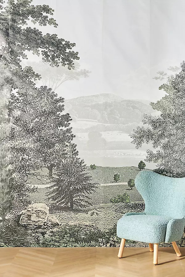 Scenic Pastures Peel-and-Stick Mural | Anthropologie (US)
