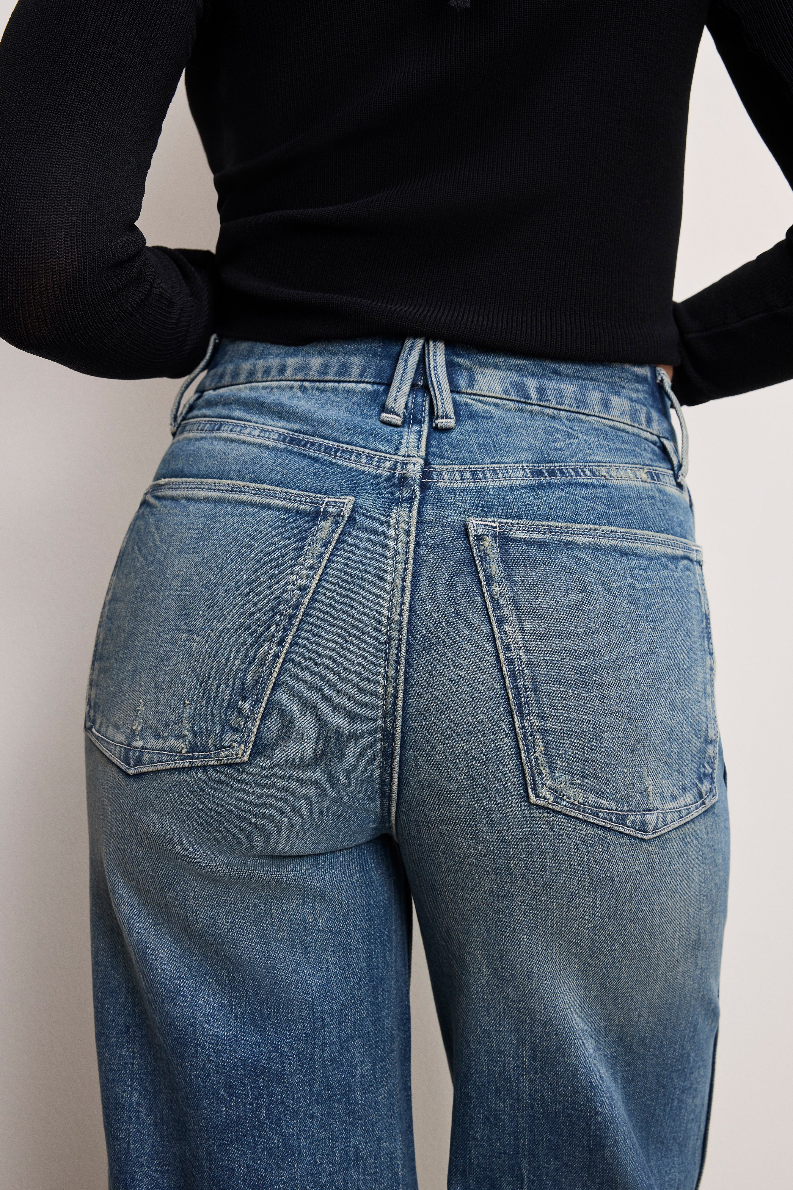 GOOD SKATE WIDE JEANS | INDIGO869 - GOOD AMERICAN | Good American
