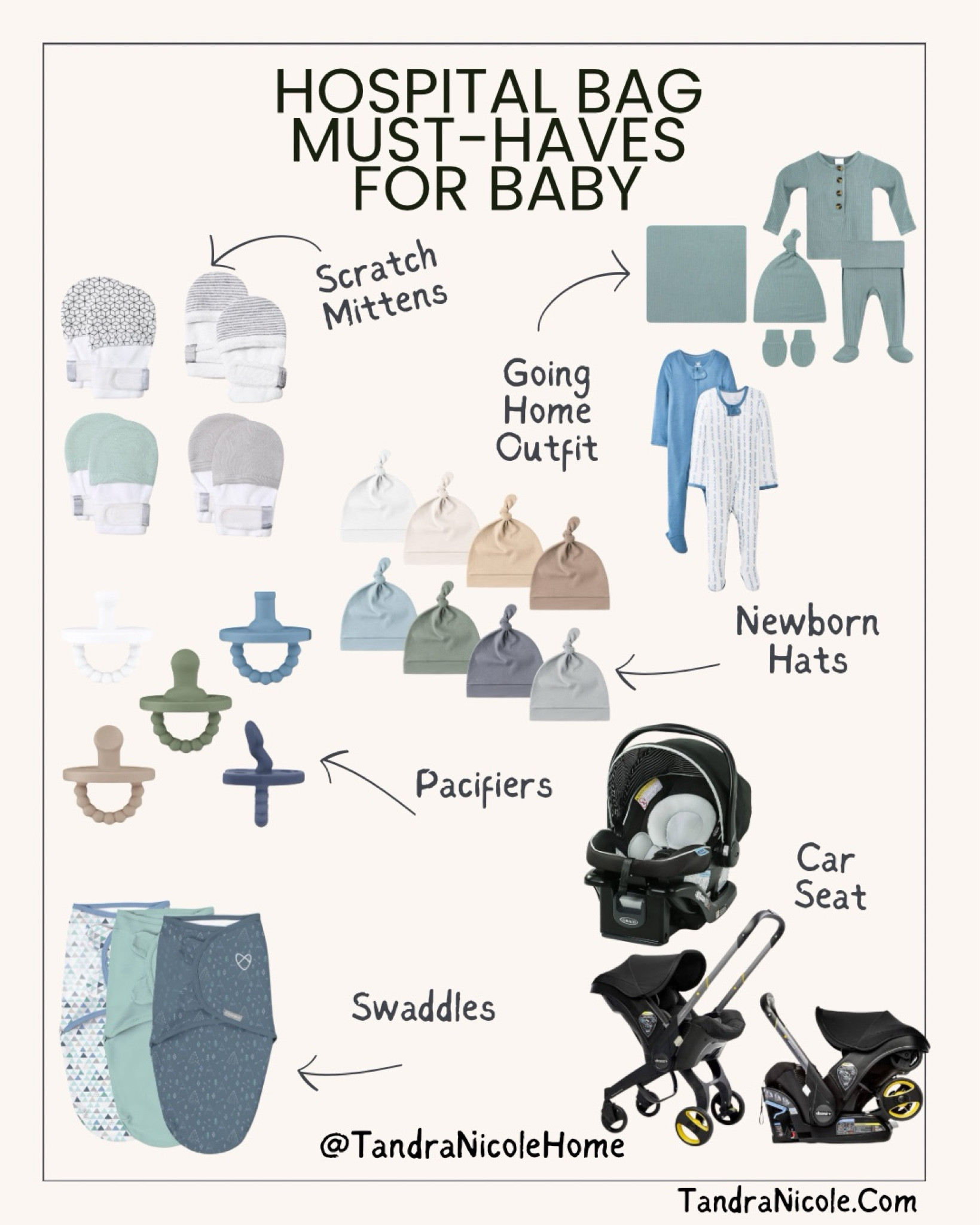 Packing for baby’s big debut? 🎒✨ Here are the hospital bag essentials you don’t want to forget! From cozy swaddles to that perfect going-home outfit, these must-haves will keep your little one comfy and prepared. 🌿👶 shop all the items for your hospital bag checklist! 🍼💼 #LTKbump #HospitalBagChecklist #BabyMustHaves #MomLife #LTKbaby

#LTKFamily #LTKBaby #LTKBump