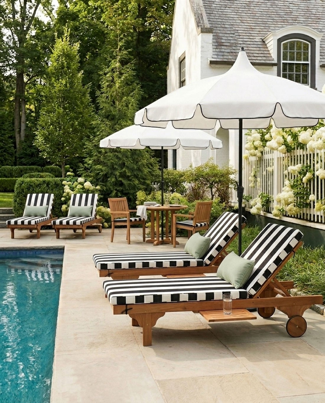 Striped wood chaise lounges on sale! The pagoda umbrellas can’t be beat at only $88.

Linked more options below 👇🏼

#LTKSeasonal #LTKSaleAlert #LTKHome
