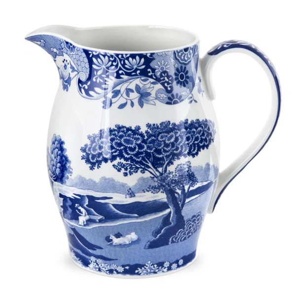 Spode Blue Italian Pitcher 3.5 Pt | Wayfair North America