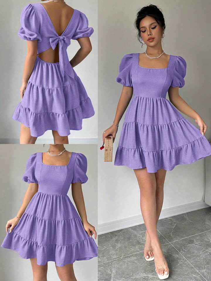 Chiquease Rafferiza Women's Romantic Elegant Concert Outfit Beach Summer Spring Dress Birthday Da... | SHEIN