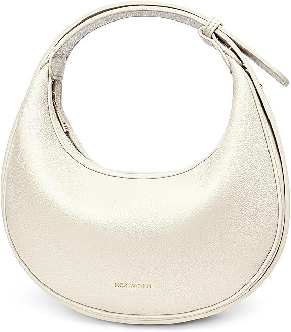 BOSTANTEN Crescent Shoulder Bag for Women Trendy Crossbody Hobo Purse Vegan Leather Clutch Handba... | Amazon (US)