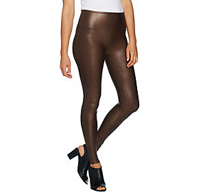Spanx Faux Leather Leggings | QVC
