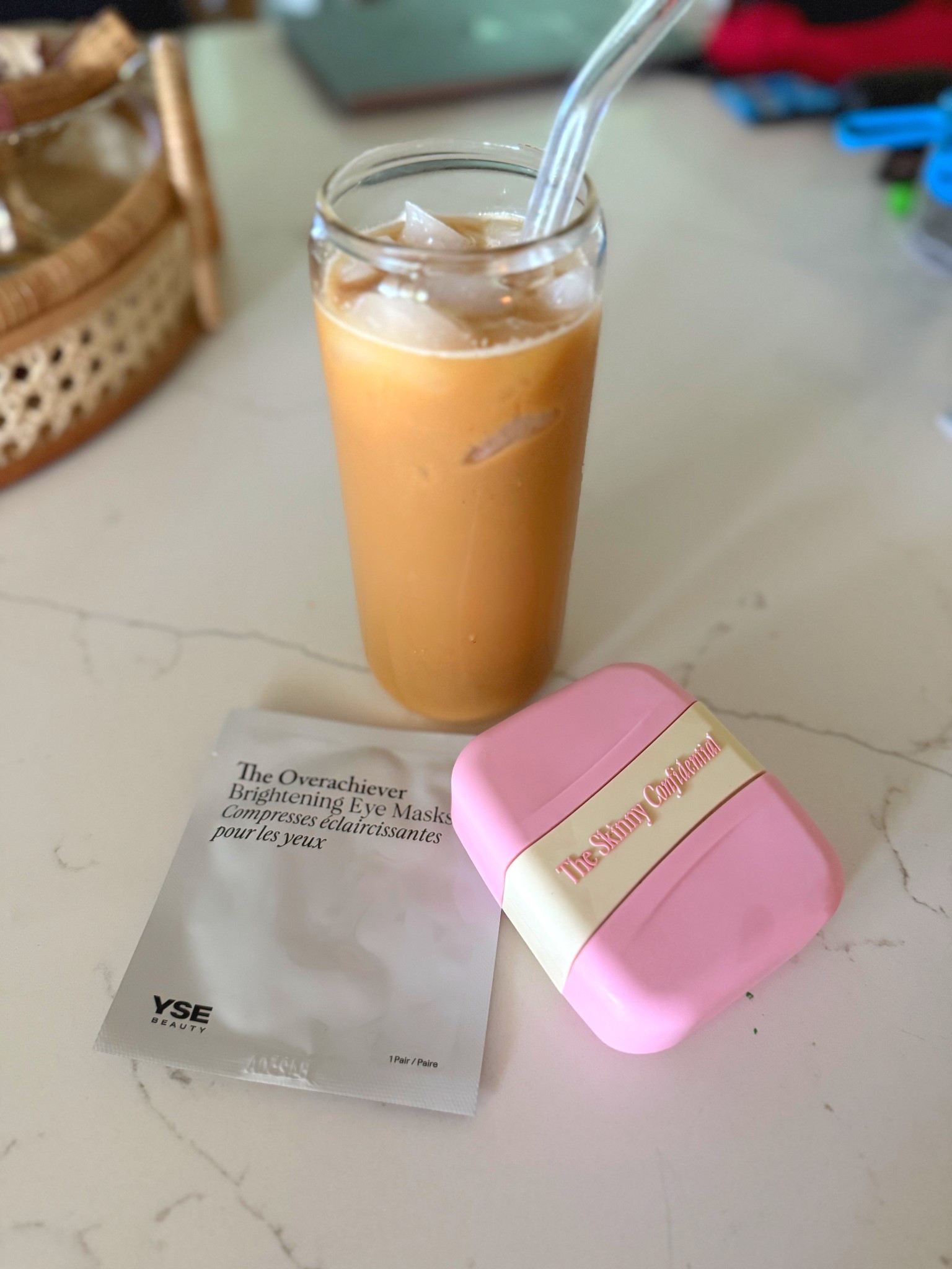Morning reset essentials 💗 Iced coffee in hand, brightening eye masks on, and my favorite face sculpting tool from @theskinnyconfidential!!!

#LTKSummerEdit #LTKBeauty