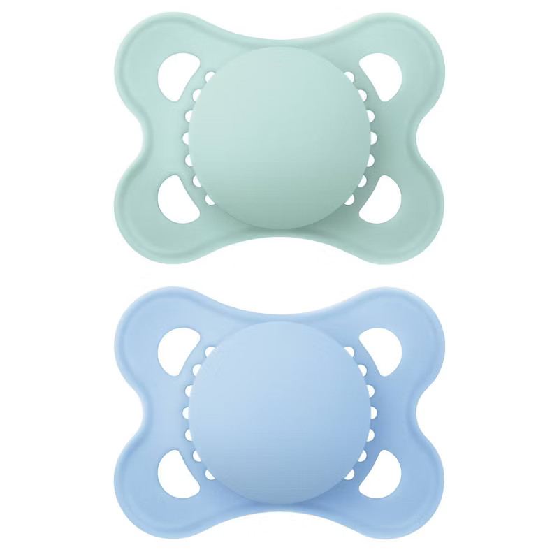 MAM Matte Original Unprinted Pacifier 0-6 Months - Boy - 2pc | Target