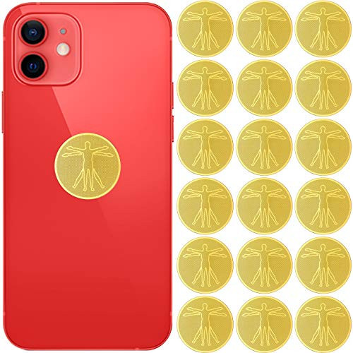 Zonon 18 Pieces Emf Stickers Emf Blocker for Cell Phone Radiation Equipment Neutralizers Devices Accessories for Laptops Computers(Classic Style) | Amazon (US)