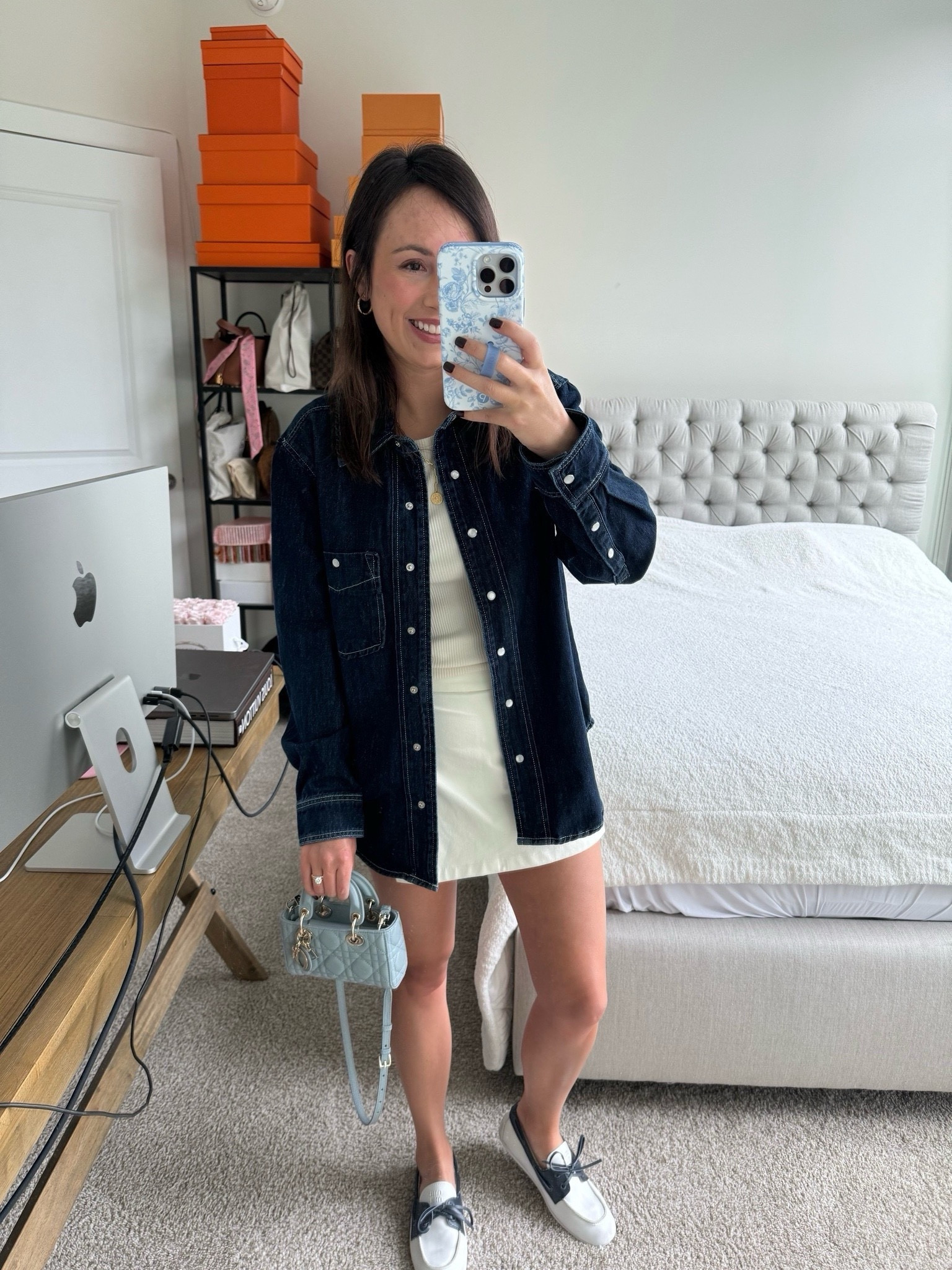 Blanknyc denim shirt so cute and on trend for fall in size xs with jcrew top and skort (size 2)



#LTKFindsUnder100 #LTKStyleTip #LTKSeasonal