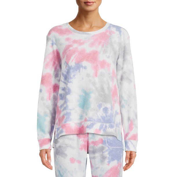 Secret Treasures Women's and Women's Plus Long Sleeve Waffle Top | Walmart (US)