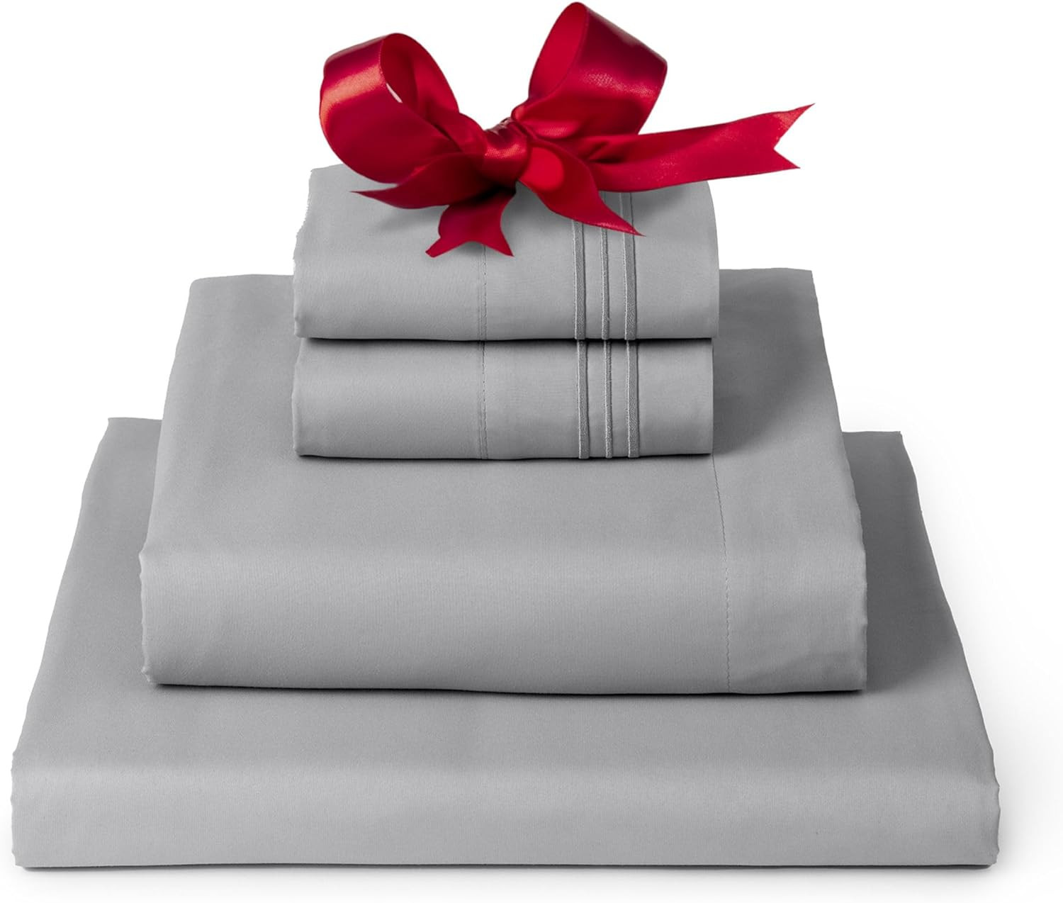 Mellanni King Sheets Set - 4 PC Iconic Collection Bedding Sheets & Pillowcases - Hotel Luxury, Ex... | Amazon (US)