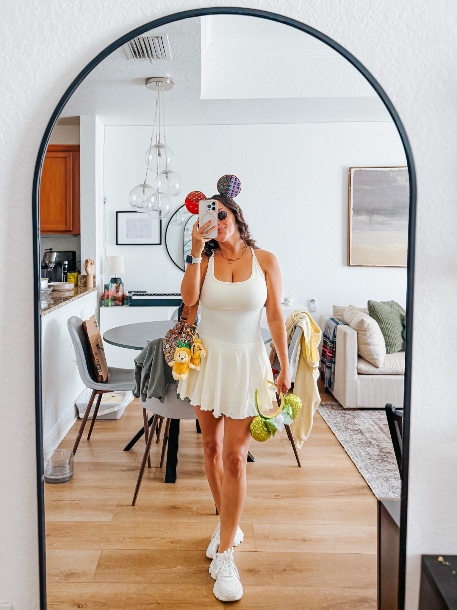 The comfiest athletic dress for the parks 💛 wearing a size S