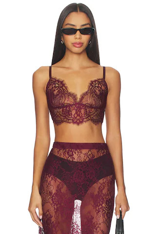 Aislin Lace Bralette Top | Revolve Clothing (Global)
