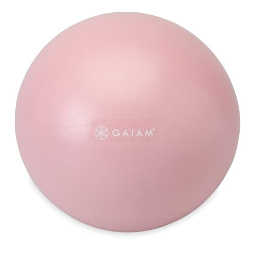 Gaiam Mini Ab Ball, 8" Inflatable Ball (Romance Rose) | Amazon (US)
