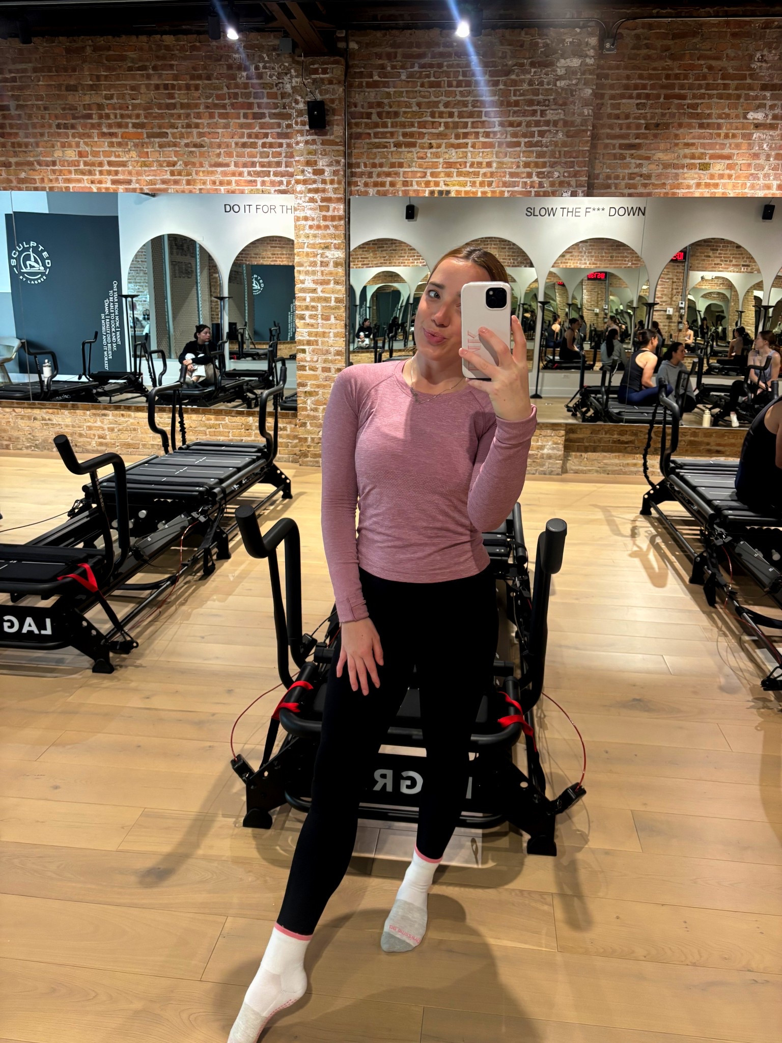 Time for class summer is almost here and got to get that Bikini body ready! Wearing Vuori leggings I browsed from my sister’s closet with her lululemon long sleeve! Grip socks from sticky be socks 

#LTKActive #LTKSeasonal #LTKSummerEdit