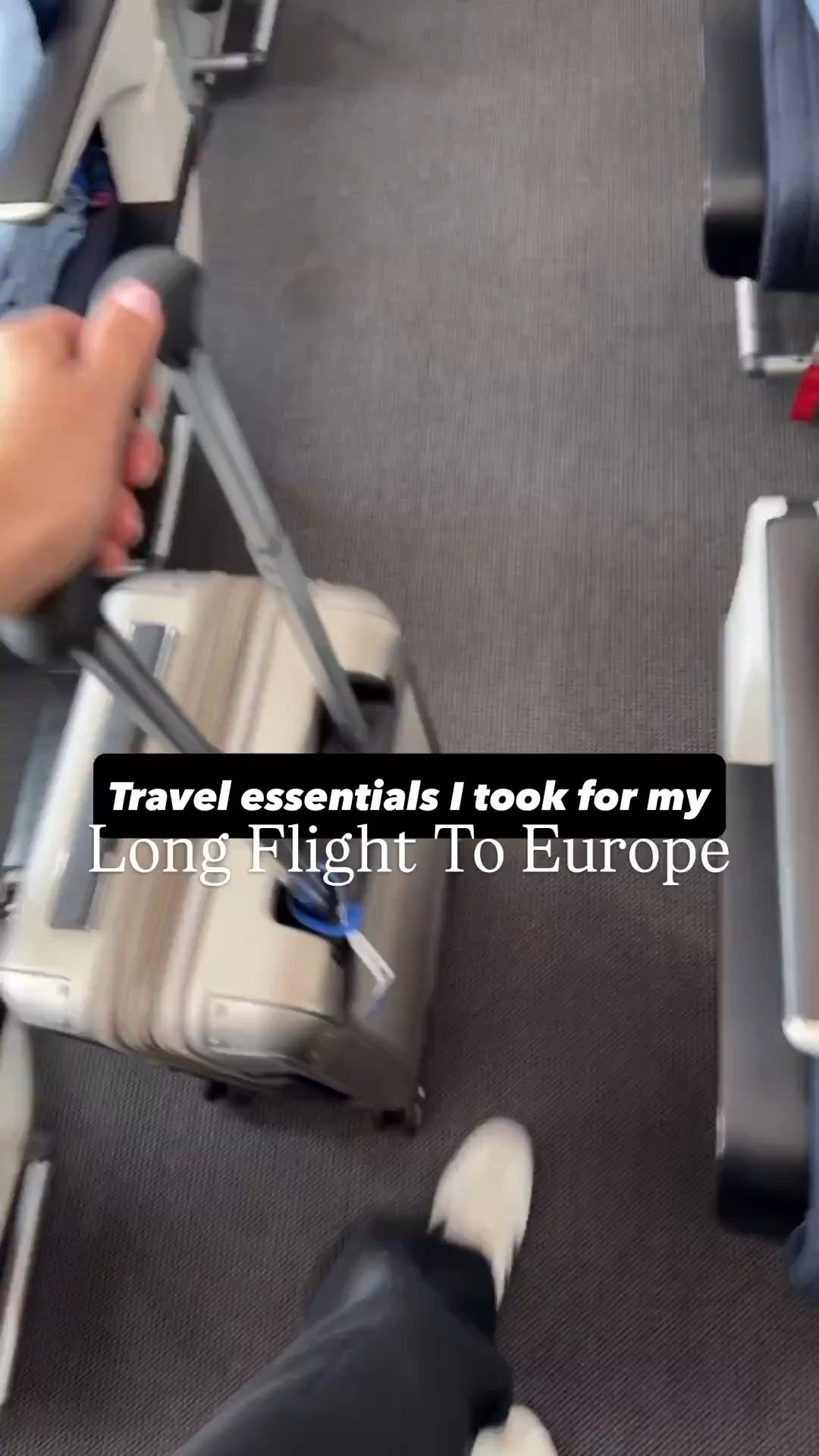 Travel essentials I took for my long flight to Europe

#LTKTravel #LTKBeauty #LTKOver40