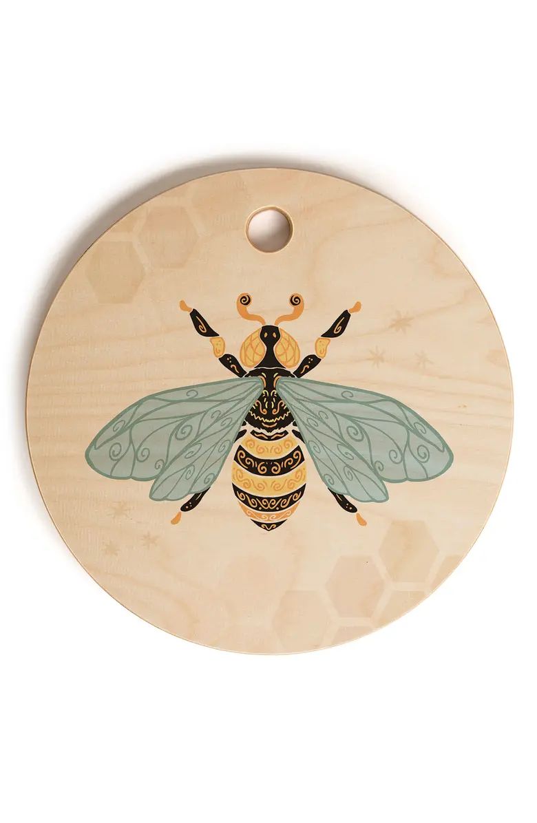 Avenie Bee & Honey Comb Cutting Board | Nordstrom