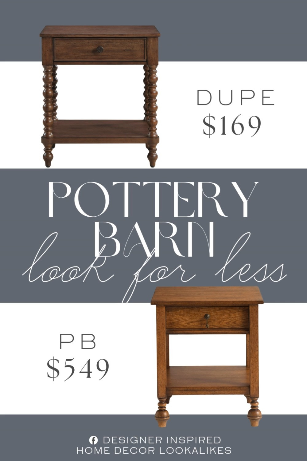 Inspired by Pottery Side Table. Modern Bedside Table. Rustic Bedroom Storage. Mid-Century Modern Side Table. Elegant Bedside Storage. Affordable Wooden Nightstand. Vintage-Inspired Nightstand. Scandi Style Side Table.  

Home more affordable option find copy cat similar look for less budget friendly affordable cheap cheaper beautiful pretty. Clearance sale coupon code discount code promo code luxury lookalike look a like Inspo inspiration inspired by idea ideas Love like these? I share multiple every day in my FB group.
 #potterybarninspired #nightstand #bedsidetable #sidetable #bedroomstorage #bedsidetable #bedroominspo #woodenfurniture #modernnightstand 

 #LTKHome
