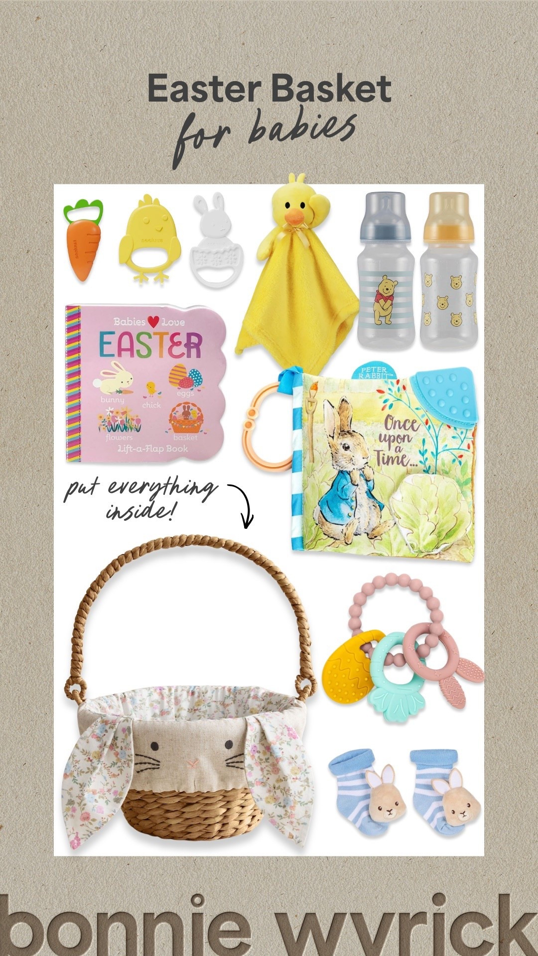 Easter basket stuffers for babies! 

Baby, baby finds, Easter, Easter basket, Easter basket stuffers, newborn, newborn finds, new mom, Easter baskets for kids




#LTKSeasonal #LTKBaby