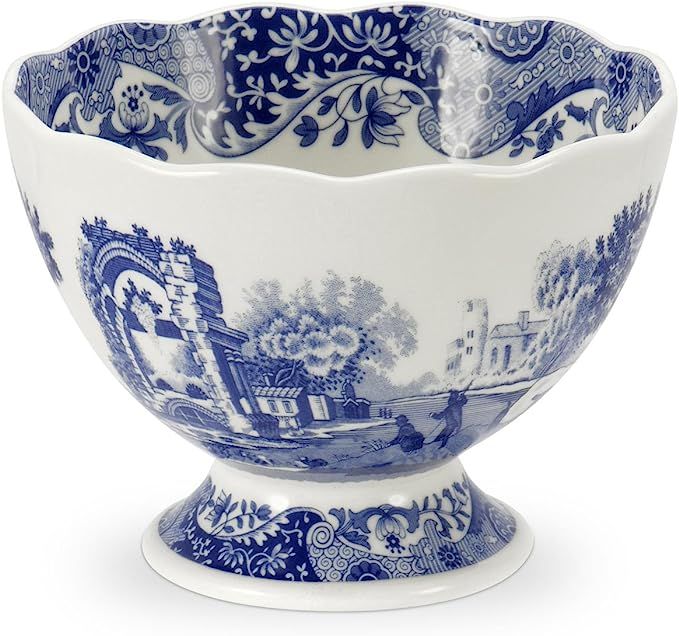 Spode Blue Italian Footed Bowl 4.75 | Amazon (US)