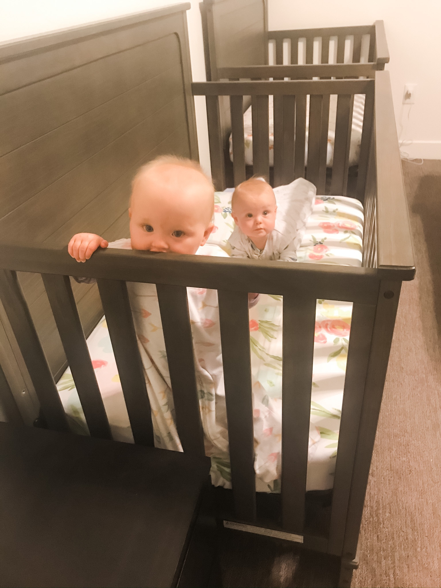 Twin babies, twins, cribs, twins room, baby nursery, floral crib sheets, boy girl twins, baby products, baby essentials, twin essentials

#LTKfamily #LTKbaby #LTKhome