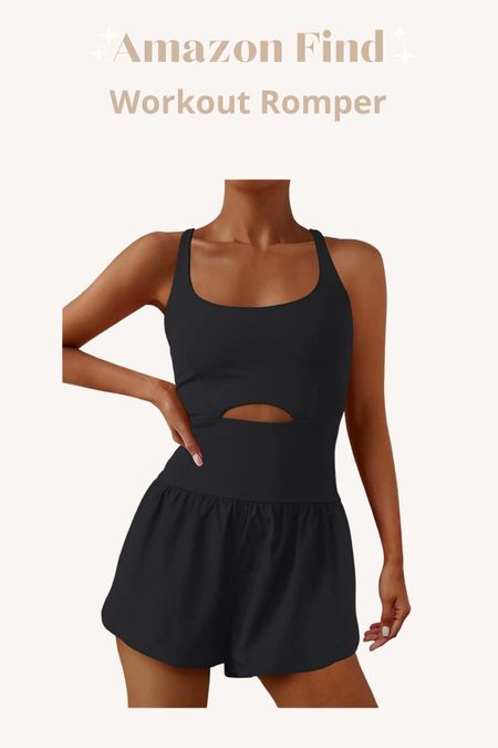 Amazon Find // Workout Romper 

#LTKFind