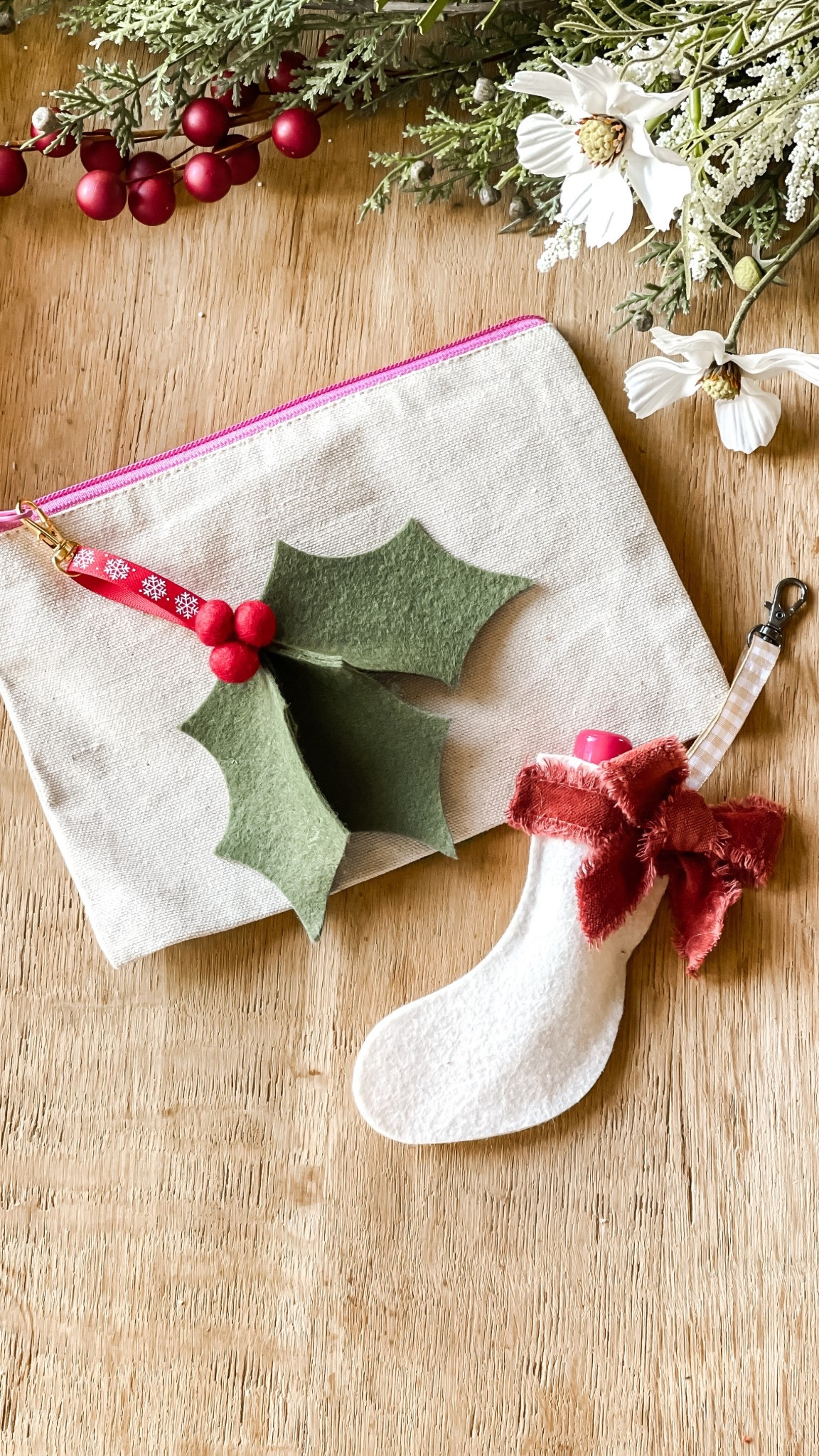 Favorite key chain clips for making bag charms and some of my favorite Christmas ribbons!

#LTKmomlife #LTKHome #LTKHoliday