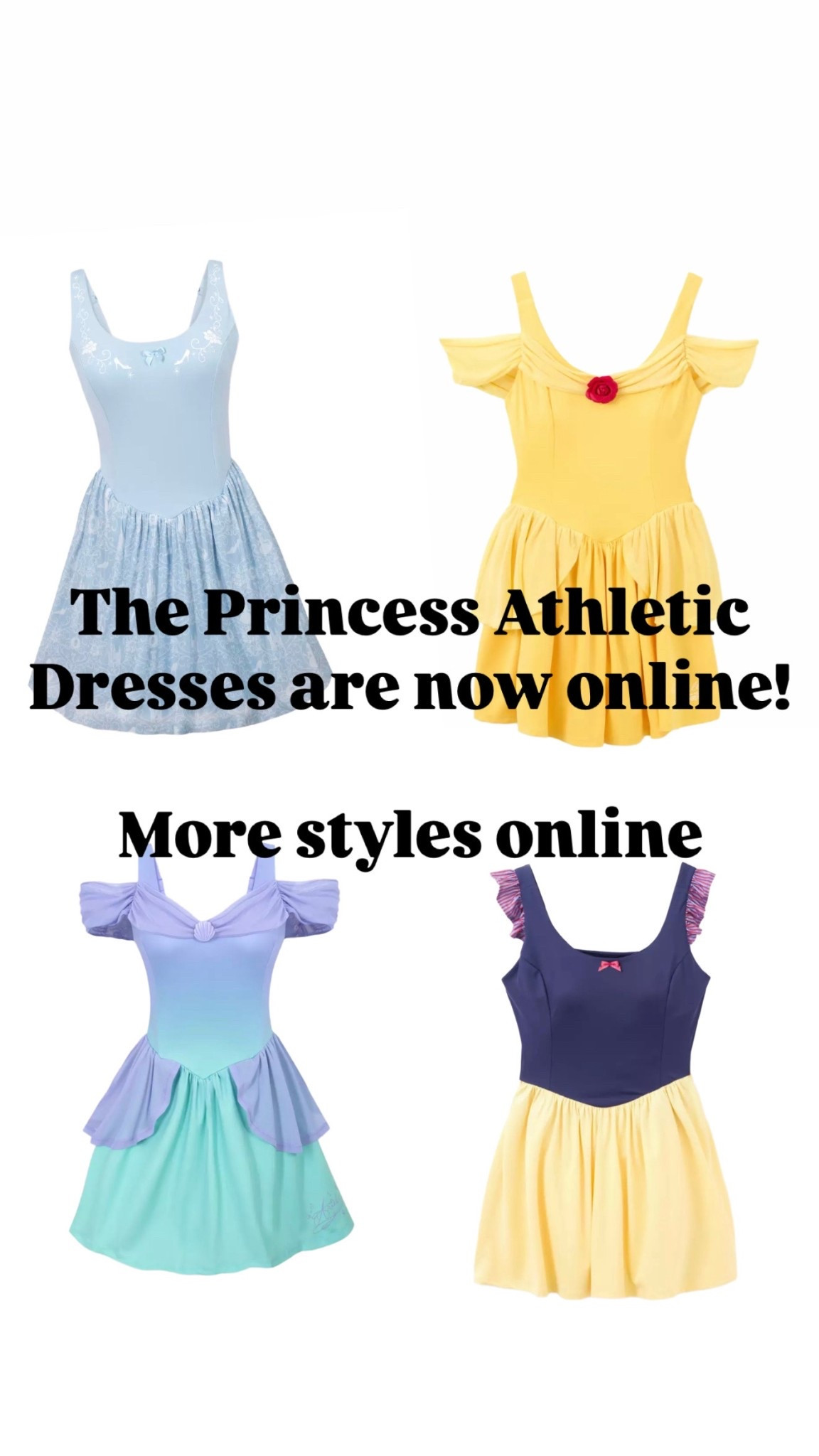 The Princess Athletic dresses are now online! Wear to the park or at runDisney. 

#personalshopper #disneymerch

#LTKootd