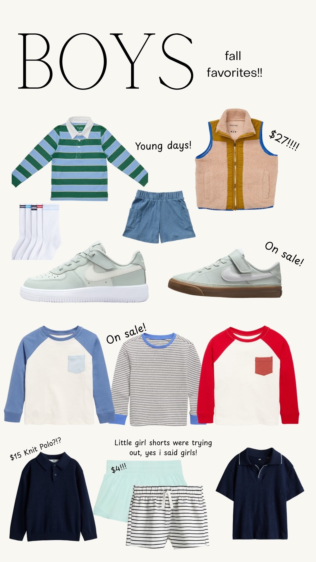 Toddler boy fall haul!!