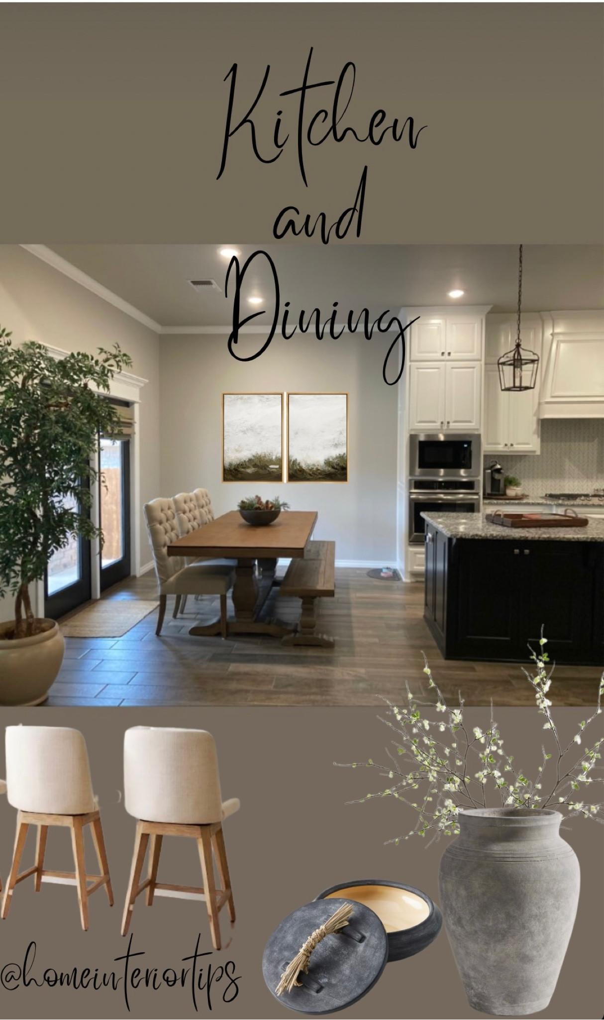 Design help for a follower in their dining and kitchen.

#LTKhome