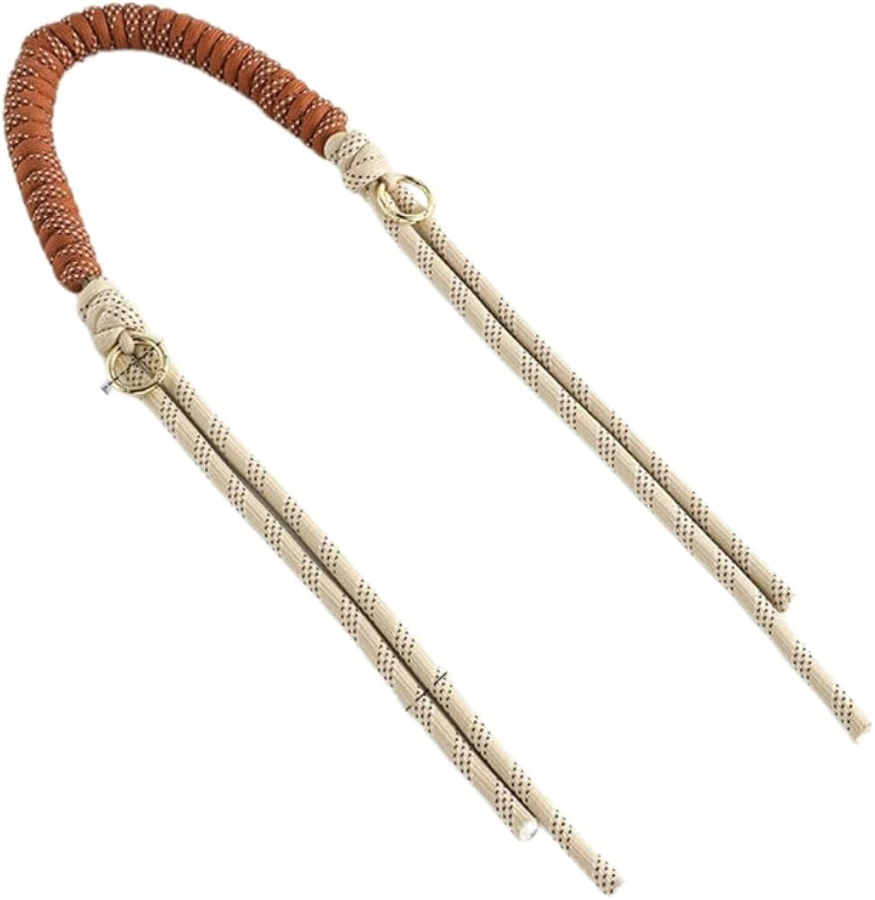 Woven Leather Handle for Longchamp Mini Bags – Vintage DIY Braided Purse Strap Replacement, Sty... | Amazon (US)