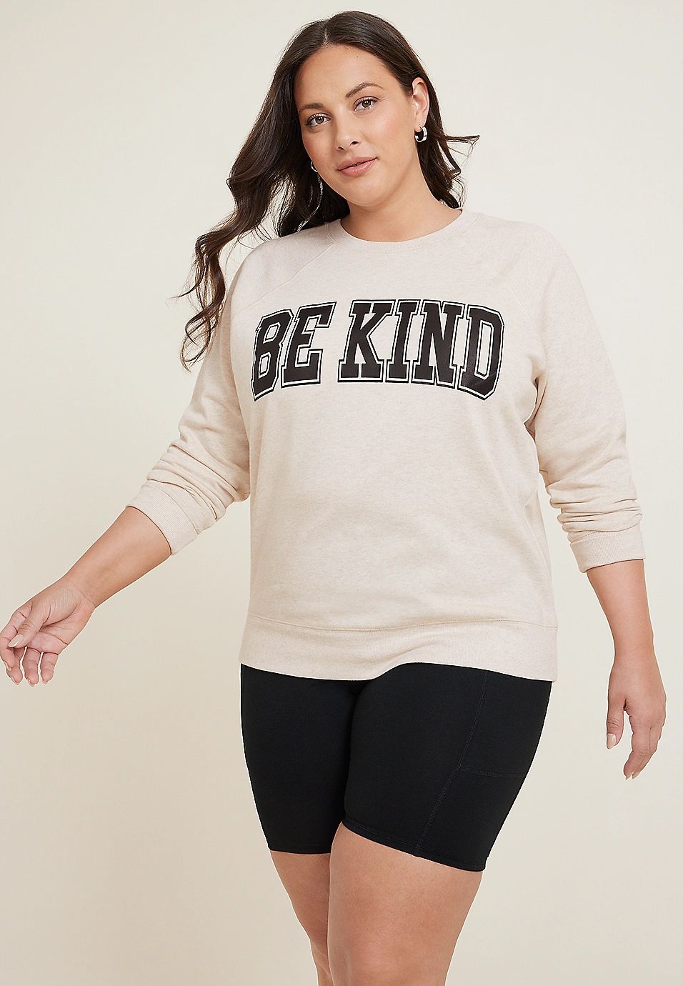 Plus Size Be Kind Sweatshirt | Maurices