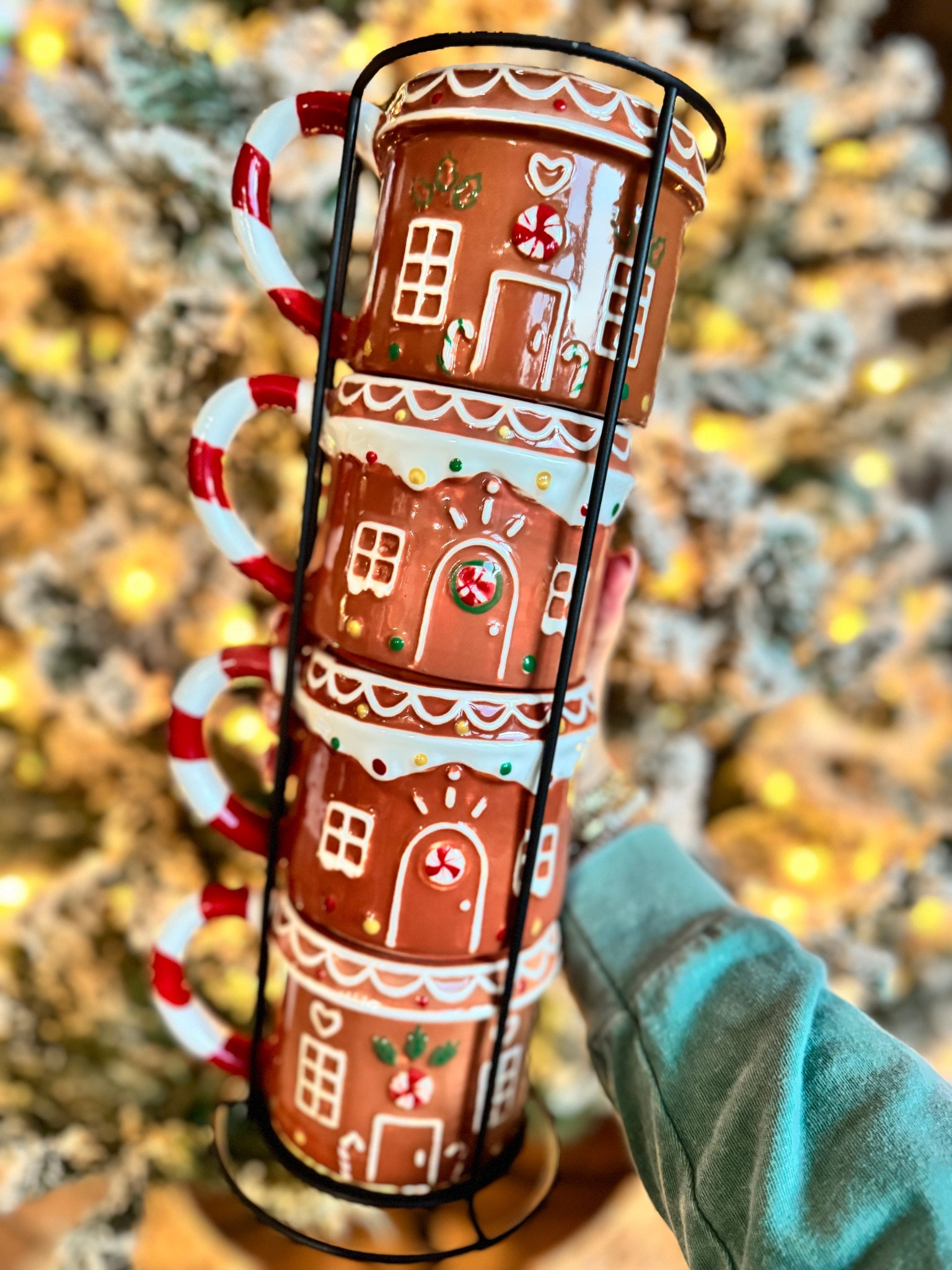 Gingerbread mug set. 🤎 mine is from 2 years ago… but I might grab the new one! 

#LTKSeasonal #LTKHoliday #LTKGiftGuide