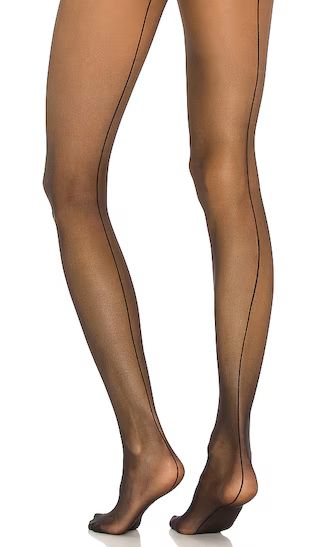Individual 10 Back Seam Tights in Black | Revolve Clothing (Global)