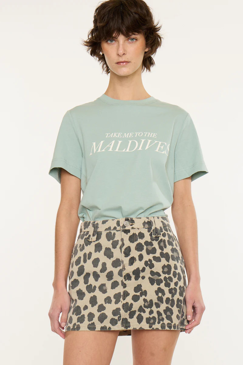 Leah Mid Rise Mini Skirt | Flirty Everyday Style | Kancan USA