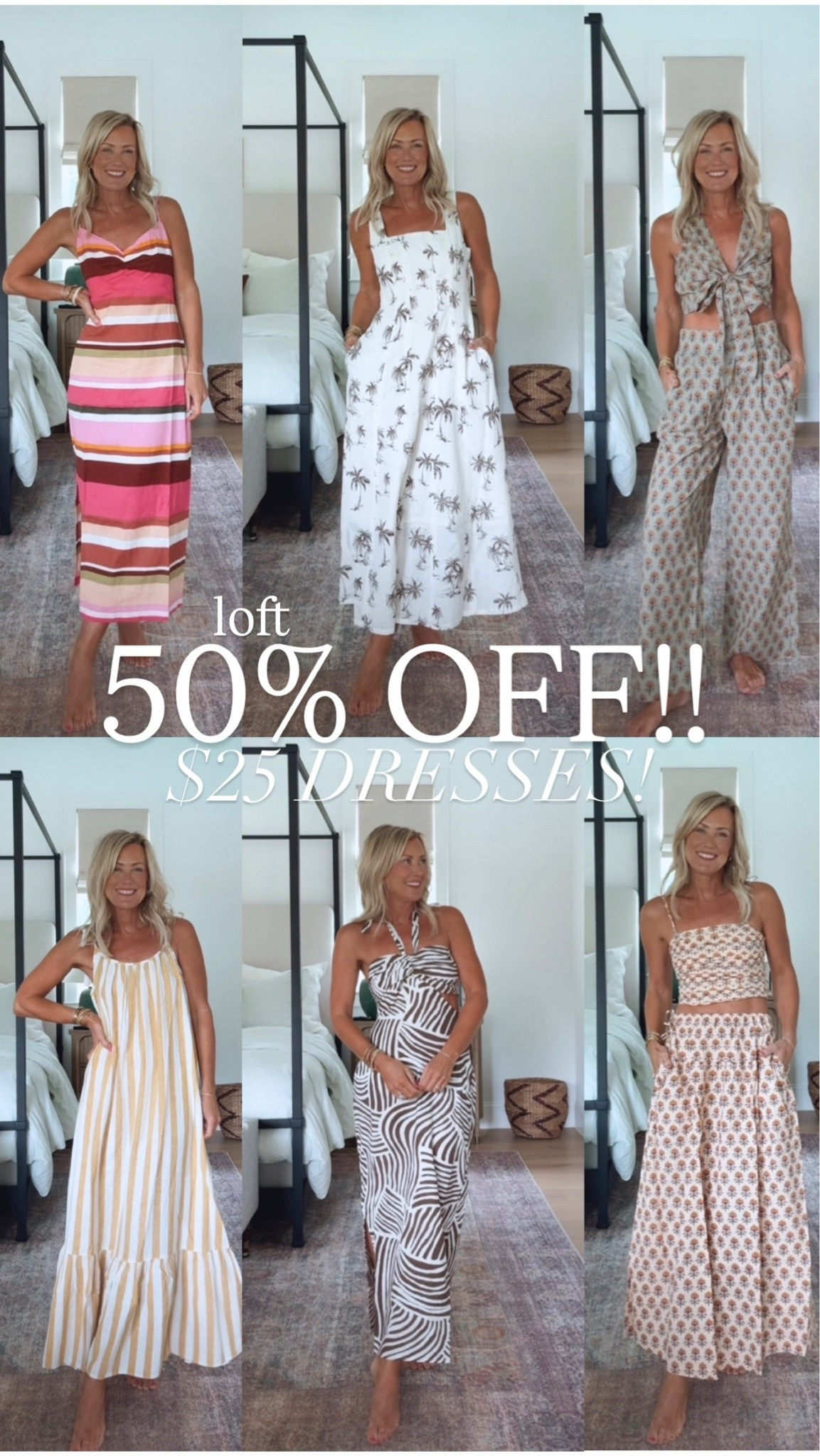 Loft huge sale! 50% off + $25 dresses today only!

#LTKOver40 #LTKSaleAlert