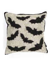 14x14 Hand Beaded Bats Pillow | Throw Pillows | T.J.Maxx | TJ Maxx