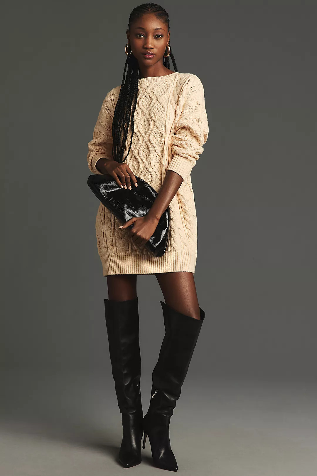 Mare Mare x Anthropologie Long-Sleeve Mini Jumper Dress | Anthropologie (UK)