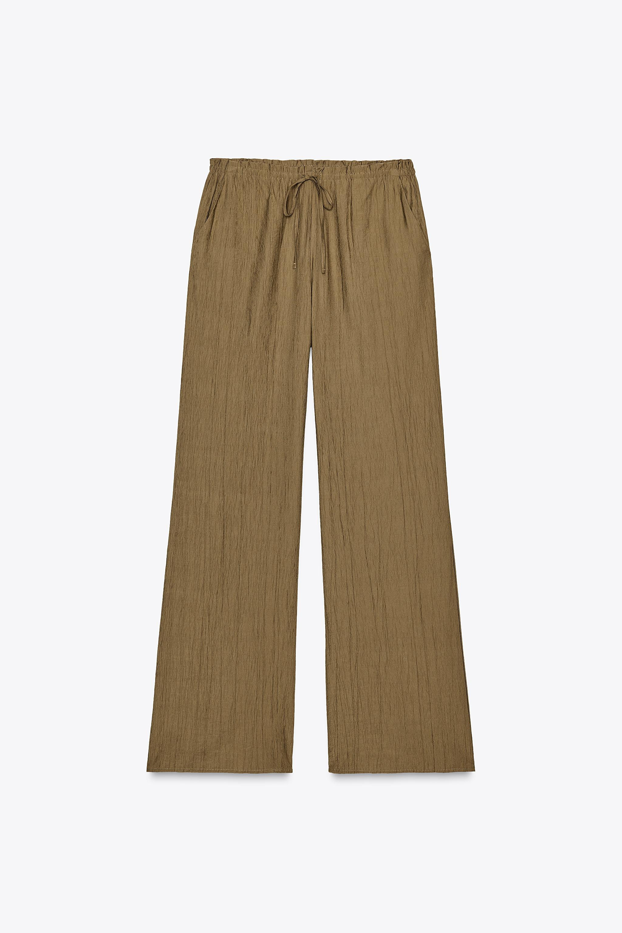 TEXTURED TROUSERS | Zara UK