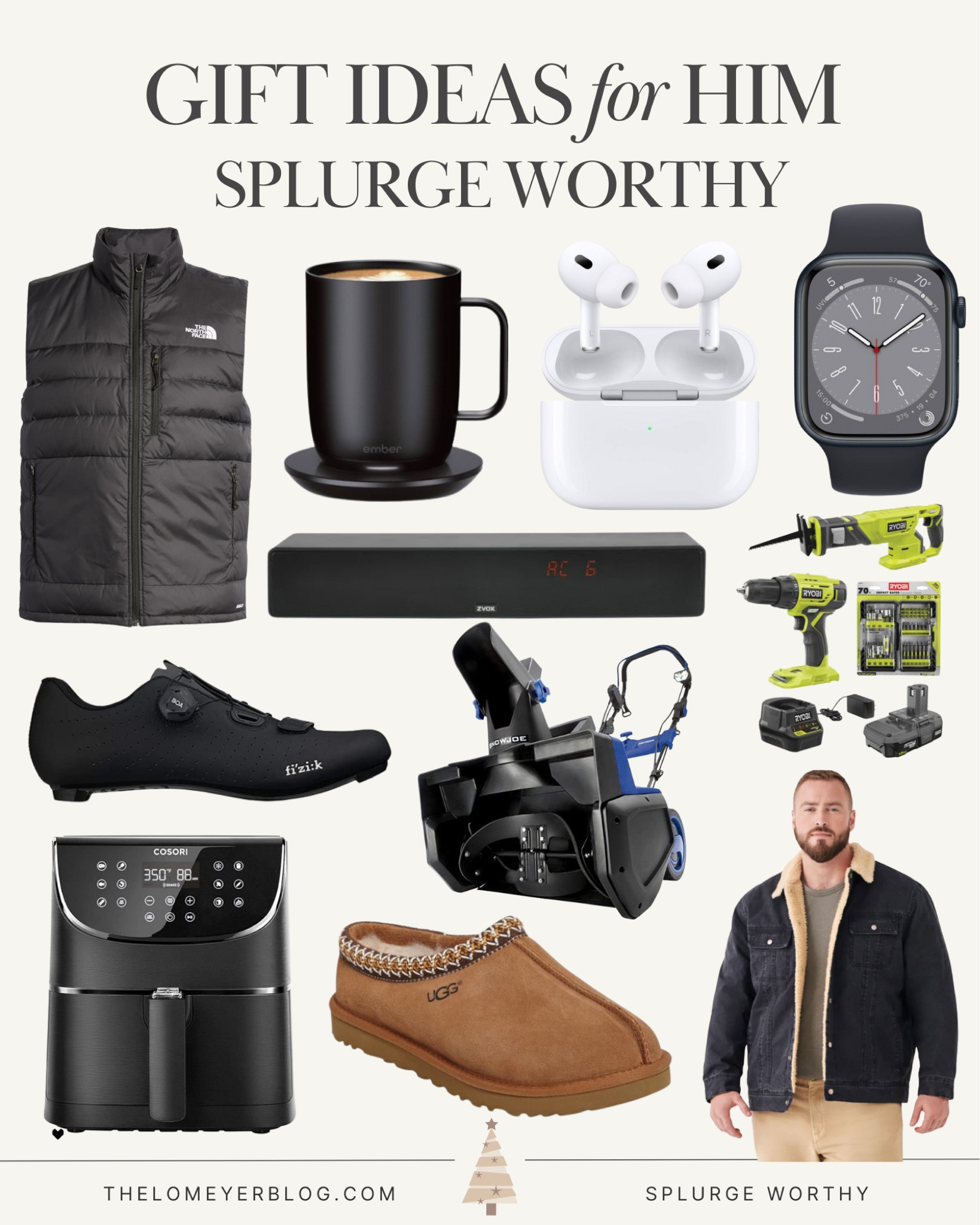 Gift ideas for him splurge worthy

#LTKCyberweek #LTKmens #LTKHoliday
